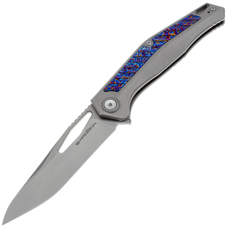 Нож Arkona Wuotan сталь M390 рукоять Timascus/Titanium