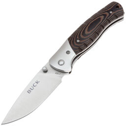 Нож BUCK 835 Small Selkirk сталь 420HC рукоять Micarta/Steel (0835BRS)