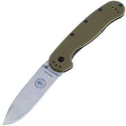 Нож ESEE Avispa stonewash сталь SK-5  рукоять Olive Drab GFN (BRK1303OD)