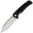Нож Sencut Skarnax satin сталь 9Cr18MoV рукоять Black G10 (S24025-1)