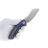 Нож Vanguard Mini Cleaver stonewash сталь M390 рукоять Blue Titanium