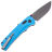 Нож SOG Flash AT сталь D2 рукоять Civic Cyan GRN (11-18-03-41)