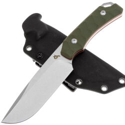 Нож Black Fox Lynx сталь D2 рукоять Green G10 (BF-756 OD)