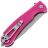 Нож Daggerr Wocket DL stonewash сталь 8Cr14MoV рукоять Pink FRN