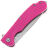 Нож Daggerr Wocket DL stonewash сталь 8Cr14MoV рукоять Pink FRN