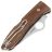 Нож Spyderco SpyOpera сталь M390 рукоять Brown Micarta (C255CMP)