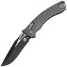 Нож Microtech Amphibian Ram-Lok black сталь M390MK рукоять Natural Clear Fluted Aluminum
