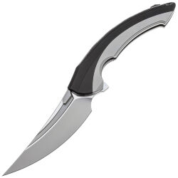 Нож Rike Knife Lamella сталь M390 рукоять Gray/DLC Titanium