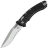 Нож Microtech Amphibian Ram-Lok PS stonewash сталь M390MK рукоять Black Frag G10 (137RL-11FRGTBK)