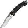 Нож Microtech Amphibian Ram-Lok PS stonewash сталь M390MK рукоять Black Frag G10 (137RL-11FRGTBK)