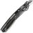 Нож Microtech Amphibian Ram-Lok PS stonewash сталь M390MK рукоять Black Frag G10 (137RL-11FRGTBK)