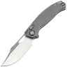 Нож Kunwu Django XL satin сталь Elmax рукоять Gray Ti