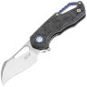 Нож MKM Isonzo Hawkbill сталь M390 рукоять Marble Carbon Fiber (FX03M-1CM)