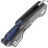Нож MKM Isonzo Hawkbill сталь M390 рукоять Marble Carbon Fiber (FX03M-1CM)