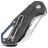 Нож MKM Isonzo Hawkbill сталь M390 рукоять Marble Carbon Fiber (FX03M-1CM)