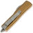 Нож Microtech UTX-85 T/E apocalyptic сталь M390 рукоять Tan Aluminum (233-10APTA)
