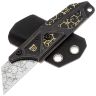 Нож Pocket Wolf Канцеляриус Соты SK5 рукоять латунь