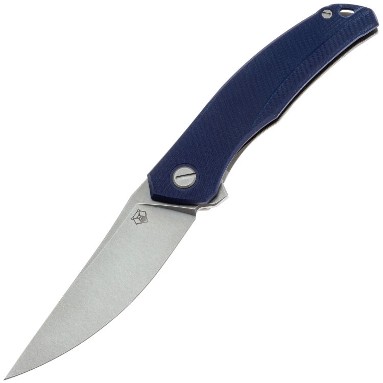 Нож Shirogorov Quantium Ursus сталь Cromax рукоять Dark Blue G10