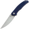 Нож Shirogorov Quantium Ursus сталь Cromax рукоять Dark Blue G10