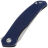 Нож Shirogorov Quantium Ursus сталь Cromax рукоять Dark Blue G10