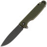 Нож Daggerr Dopey DL blackwash сталь 8Cr14MoV рукоять Olive FRN