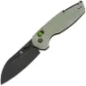 Нож Tenable Model 6 blackwash сталь 14C28N рукоять Green Micarta