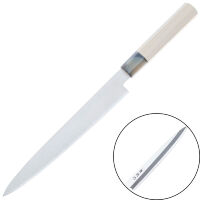 Нож кухонный Fuji Cutlery Янагиба сталь Stainless steel рукоять магнолия (FC-575)