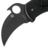 Нож Spyderco Karahawk Black сталь VG-10 рукоять G10 (C170GBBKP)