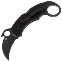 Нож Spyderco Karahawk Black сталь VG-10 рукоять G10 (C170GBBKP)