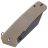 Нож CIVIVI Bhaltair black сталь 14C28N рукоять Tan Coarse G10 (C23024-2)