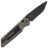 Нож Real Steel Sacra TAC Serrated blackwash сталь K110 рукоять Coyote/Black G10 (7713CB)