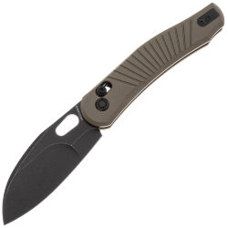 Нож Vosteed Morel blackwash сталь N690 рукоять Brown Aluminium