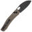 Нож Vosteed Morel blackwash сталь N690 рукоять Brown Aluminium