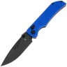 Нож Tenable Eaglestrike blackwash сталь Nitro-V рукоять Diamond Blue Aluminium