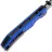 Нож Tenable Eaglestrike blackwash сталь Nitro-V рукоять Diamond Blue Aluminium