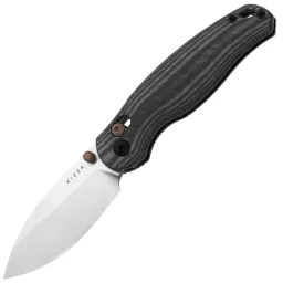 Нож Kizer Phoca CD satin сталь 14C28N рукоять Norplex UltreX Micarta
