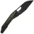 Нож WE Knife Inceptus blackwash сталь M390 рукоять Black Titanium/Black-Green CF