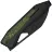 Нож WE Knife Inceptus blackwash сталь M390 рукоять Black Titanium/Black-Green CF