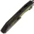 Нож WE Knife Inceptus blackwash сталь M390 рукоять Black Titanium/Black-Green CF