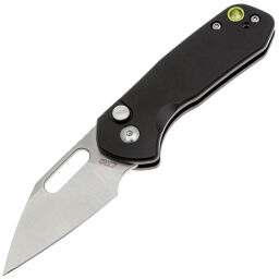Нож CJRB Mini Pyrite сталь AR-RPM9 рукоять Black Aluminium (J1933-BK)