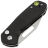 Нож CJRB Mini Pyrite сталь AR-RPM9 рукоять Black Aluminium (J1933-BK)