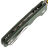 Нож Vosteed Raccoon TLL stonewash сталь 14C28N рукоять Green Micarta