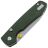 Нож Vosteed Raccoon TLL stonewash сталь 14C28N рукоять Green Micarta