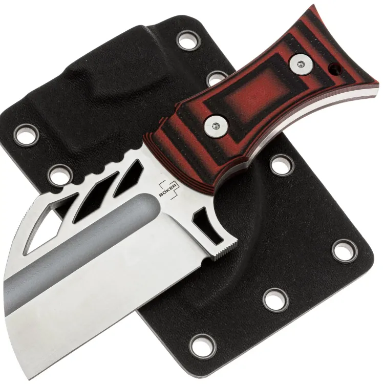Нож Boker Plus URD XL сталь D2 рукоять Black/Red G10 (02BO092)