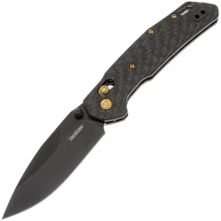 Нож Kershaw Heist black PVD cталь CPM-20CV рукоять Carbon Fiber (2037CF)