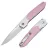 Нож CIVIVI Brr15 Light satin сталь Nitro-V рукоять White/Powder Pink G10 (C25063-3)