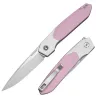 Нож CIVIVI Brr15 Light satin сталь Nitro-V рукоять White/Powder Pink G10 (C25063-3)