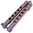 Нож-бабочка AtroposKnife Micro Smoke сталь N690 рукоять Pink Gradient Titanium