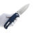 Нож Sencut Skarnax satin сталь 9Cr18MoV рукоять Blue Canvas Micarta (S24025-3)