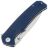 Нож Sencut Skarnax satin сталь 9Cr18MoV рукоять Blue Canvas Micarta (S24025-3)